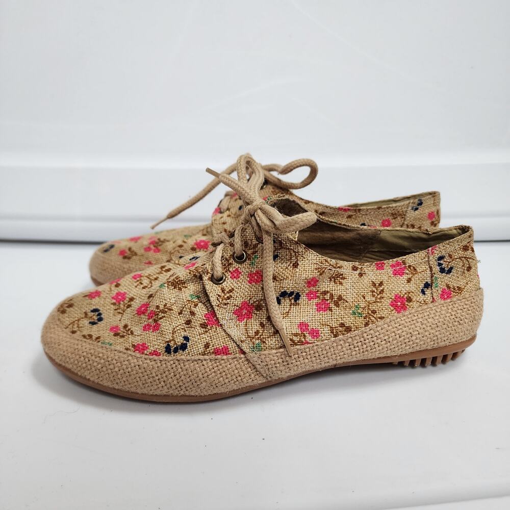 Chiapa de Corzo Pueblo Magico Size 6 Floral Shoes Shoes